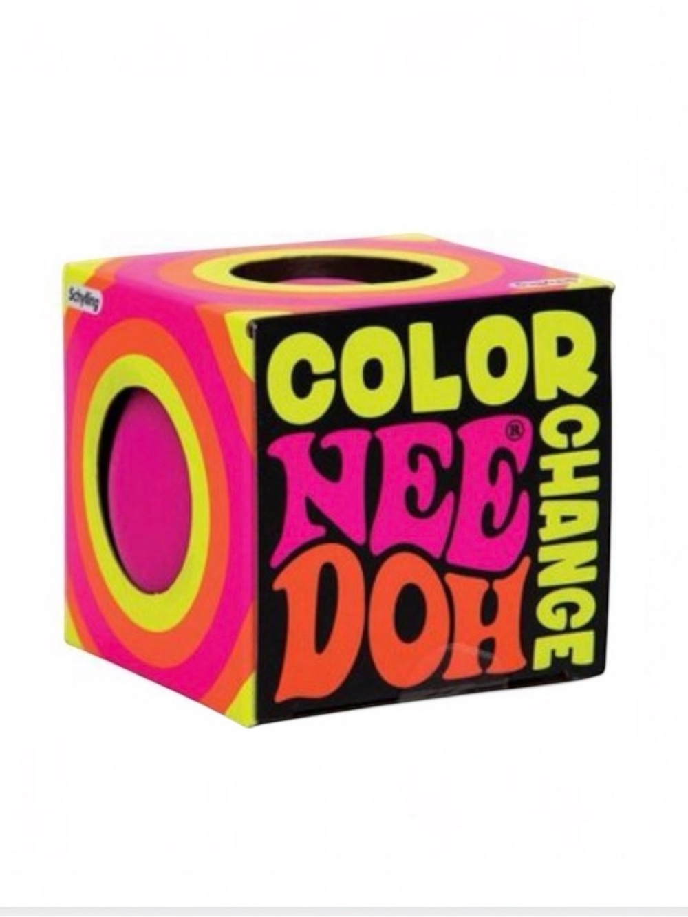 NWT NeeDoh Color Change Pink Purple Groovy Glob Squishy Fidget Toy Schylling